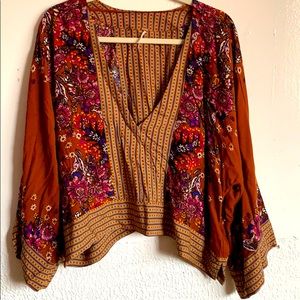 Free People Bohemian Blouse